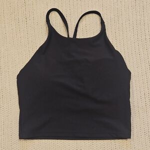Old Navy Active Black Sleeveless Crop Top